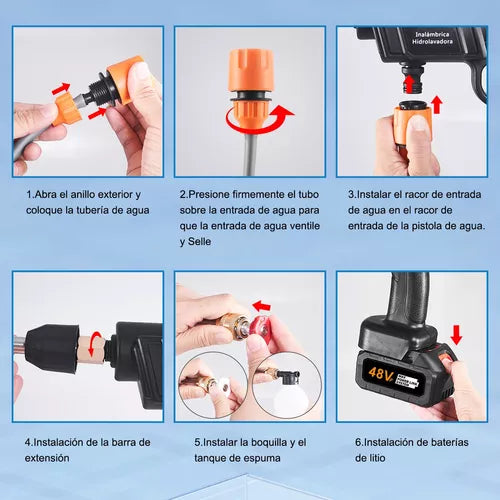 Hidrolavadora Portátil + Regalo 🎁