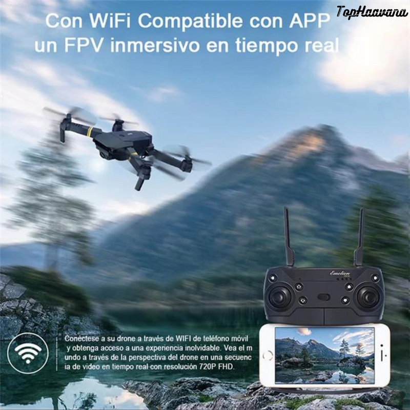 Dron Doble Camara 4k DroneXplorer™ + Audífono bluetooth de regalo 🎁